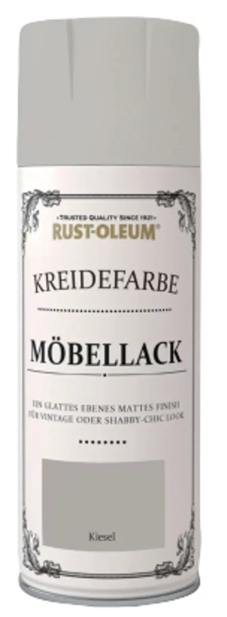 Rust Oleum Kreidefarbe Möbelsprühlack Kiesel 400ml