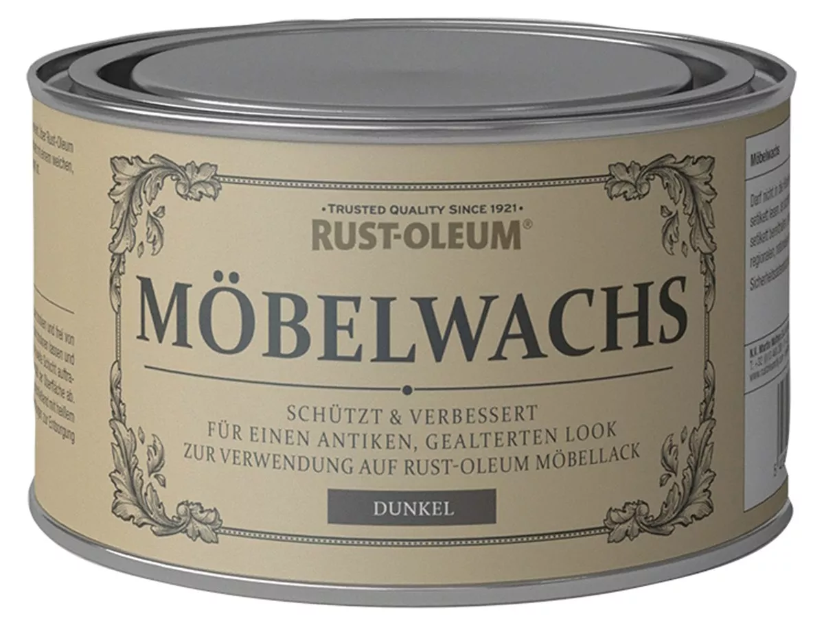 Rust Oleum Möbelwachs Schwarz 400 ml