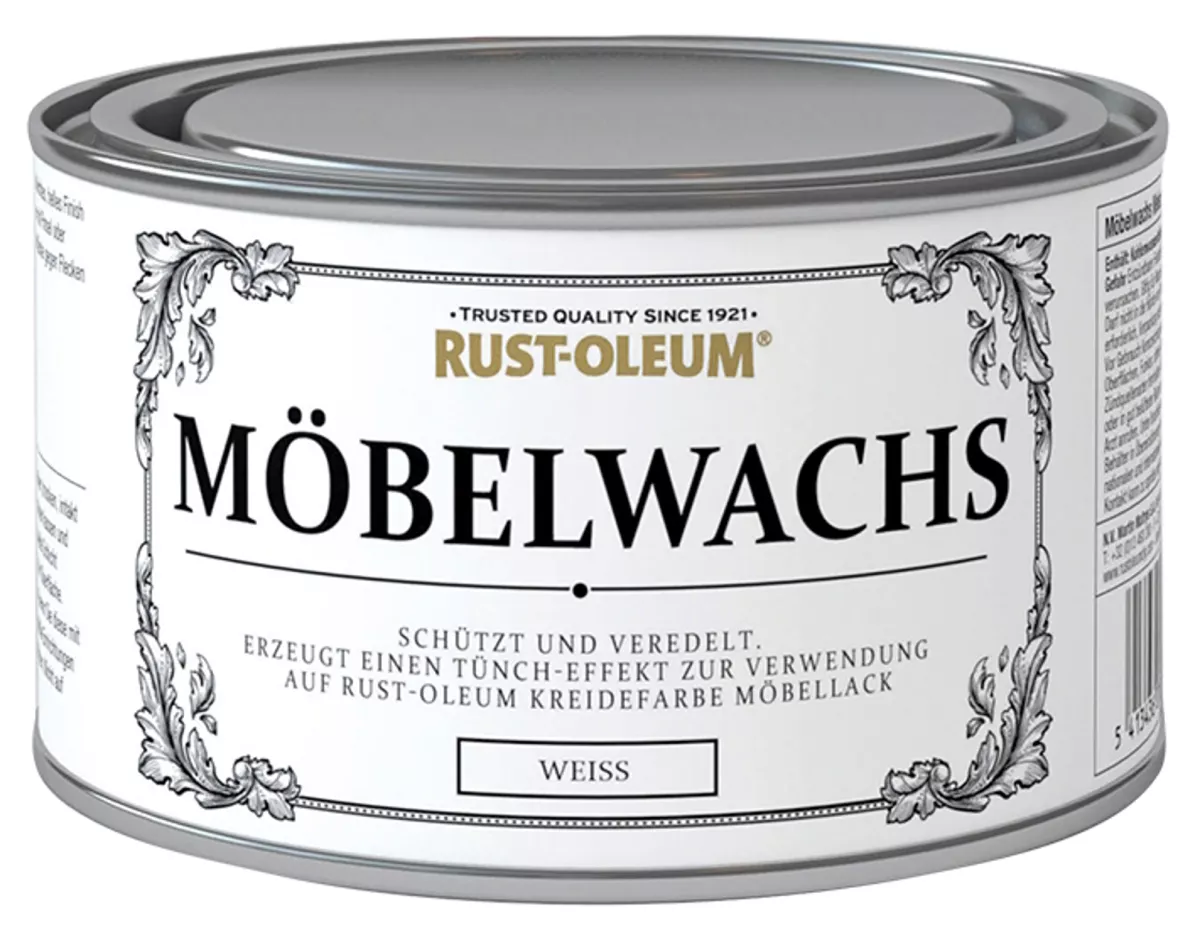 Rust Oleum Möbelwachs Weiss 400 ml