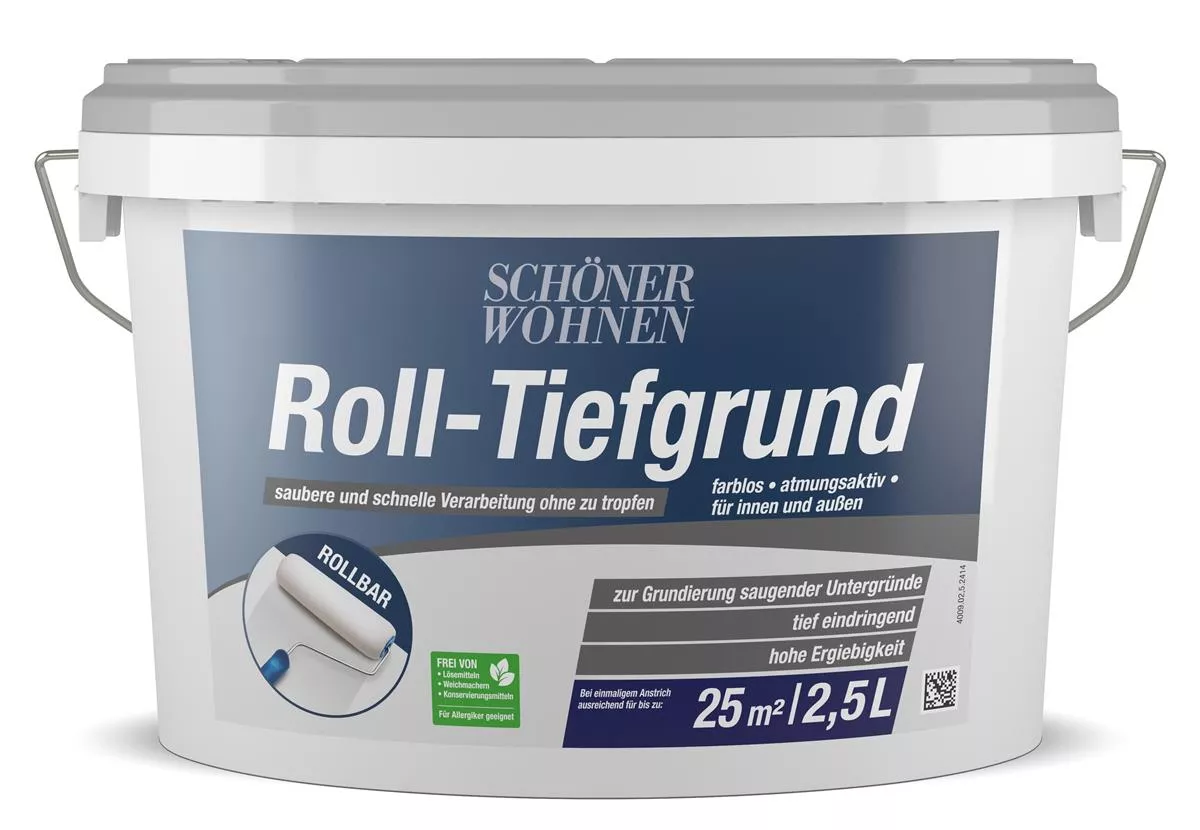 Schöner Wohnen Grundierung Roll-Tiefgrund transparent 2,5 L