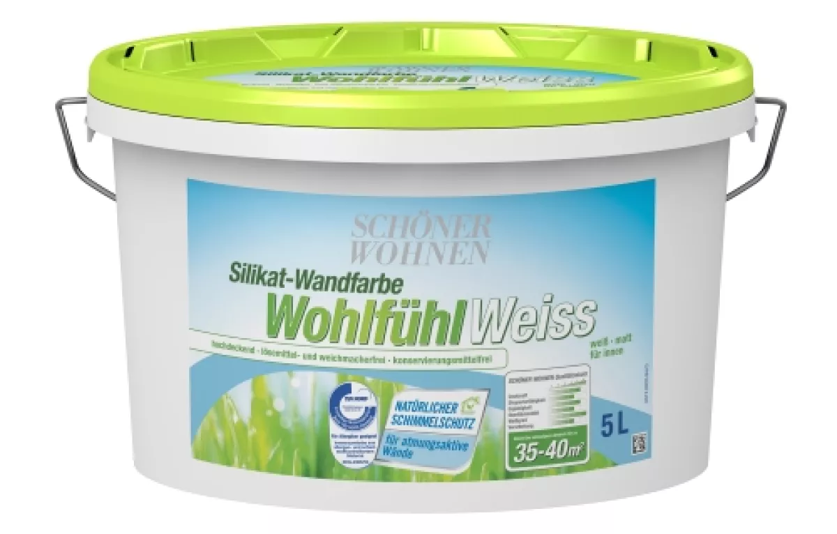 Schöner Wohnen Wohlfühlweiss weiß 5 Liter