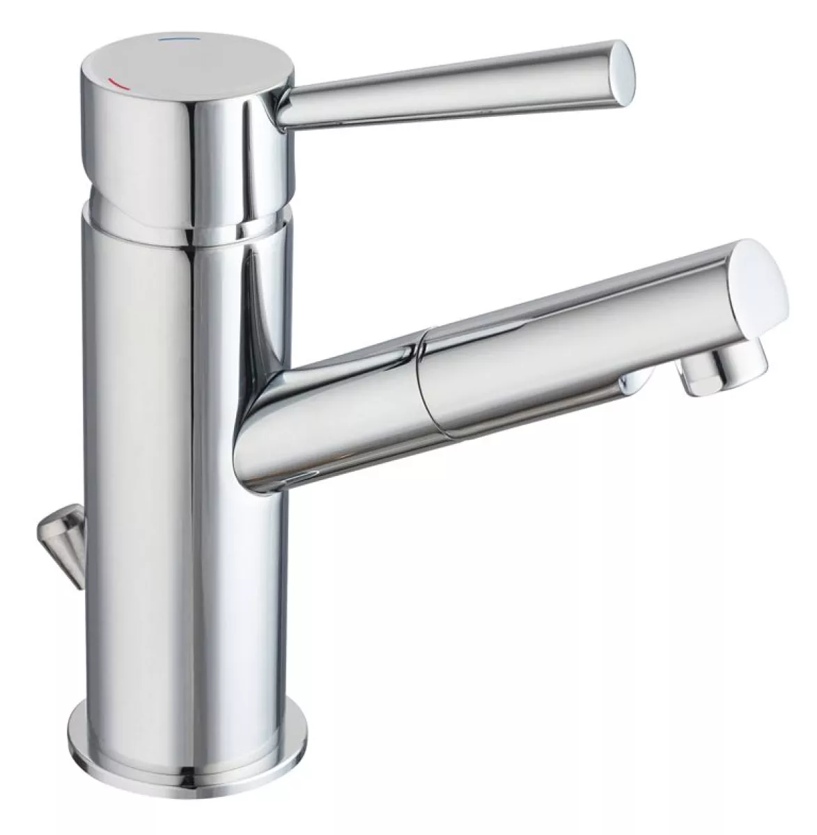 Schütte Design-Waschtischarmatur CORNWALL, Chrom 55x186x161mm