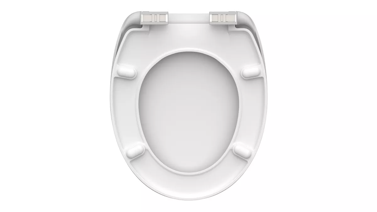 Schütte Duroplast WC-Sitz FALLEN LEAF, Toilettensitz, Klobrille mit Absenkautomatik