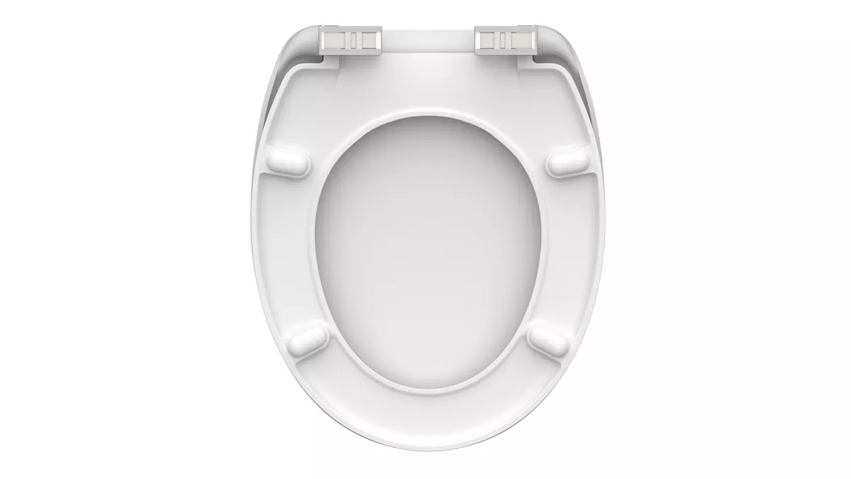 Schütte Duroplast WC-Sitz INDUSTRIAL GREY, Toilettensitz, Klobrille mit Absenkautomatik