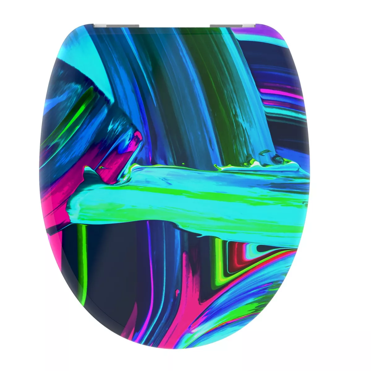 SCHÜTTE Duroplast WC-Sitz NEON PAINT, mit Absenkautomatik