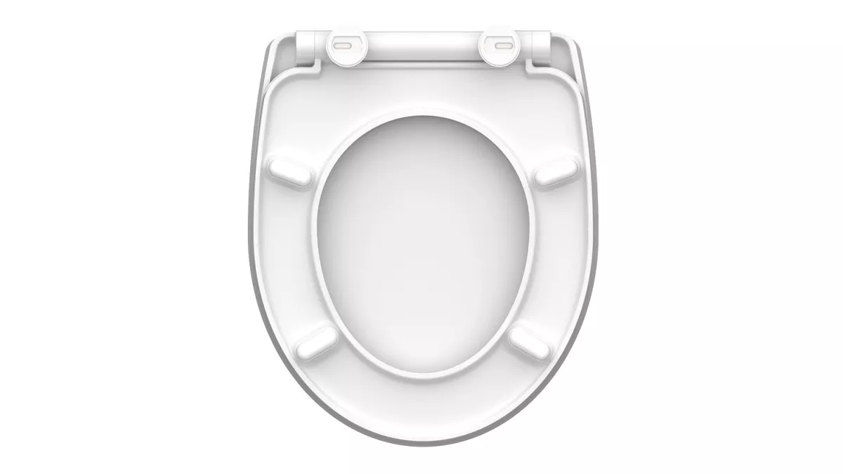 Schütte Duroplast WC-Sitz RELAXING FROG, Toilettensitz, Klobrille mit Absenkautomatik & Schnellverschluss