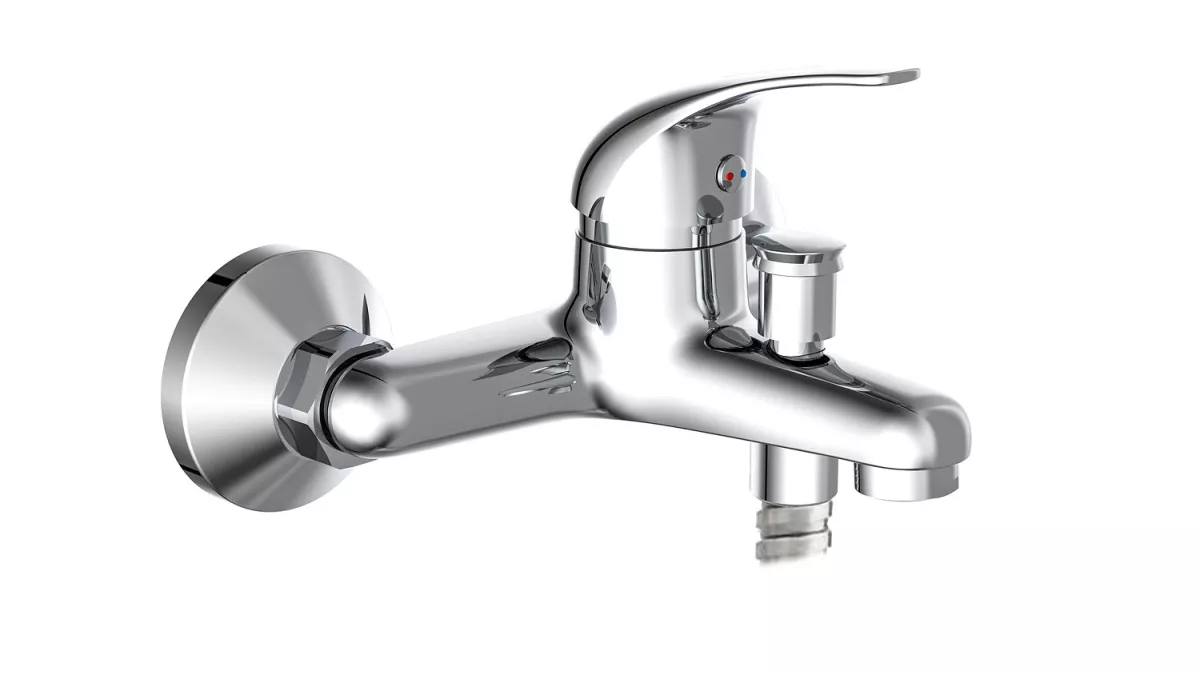 Schütte Wannenfüllarmatur ATHOS PLUS, zierlich, Chrom