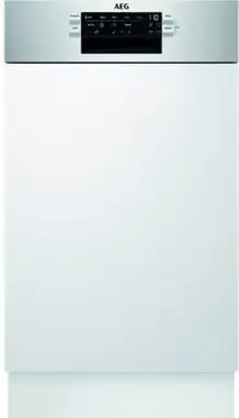 AEG FEE73407ZM Einbau-Geschirrspüler, teilintegriert, 45cm