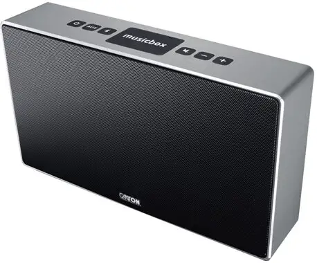 Canton Musicbox S, Bluetooth-Lautsprecher, Titan / Silber