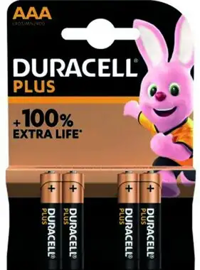 Duracell MN2400LR03 Micro Plus AAA K4