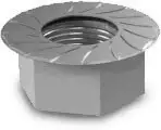 K2 Systems 1000042 Sperrzahnmutter M10 (100 Stück)
