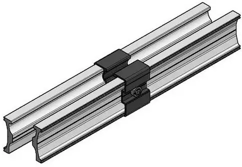 SL Rack 86140-02 Innenverbinder Rail2.0 Rail40sz