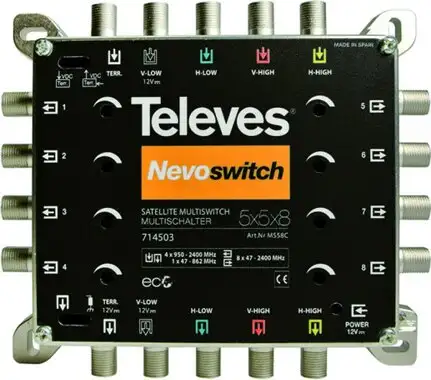 Televes MS58C Nevoswitch Multischalter
