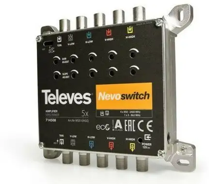 Televes MS 510VGQ 5-fach Verstärker