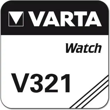 Varta V 321 Uhrenbatterie 1Stück