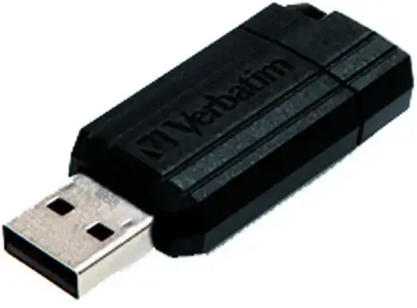 Verbatim USB-Stick 8GB Pin Stripe sw