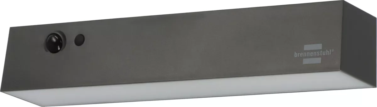 Solar LED Strahler SOL 1000 Cubus / LED Wandleuchte für außen mit Bewegungsmelder und Dämmerungssensor (Solarlampe IP54, 1000lm, Milchglas, 4 verschiedene Licht Modi, inkl. Akku)