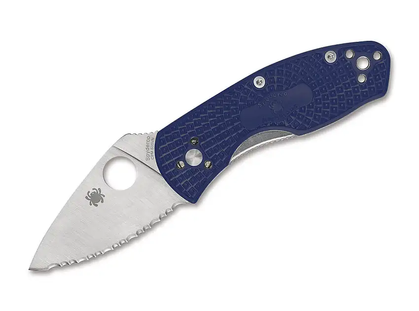 Ambitious Lightweight CPM-S35VN Blue SpyderEdge