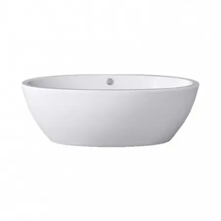 Rokamp Space freistehende Oval Badewanne weiß					(0100-088-A_CR)