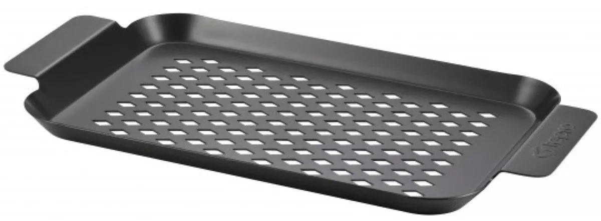Tepro Grillplatte S anthrazit (BxTxH 34x19x2,3 cm)