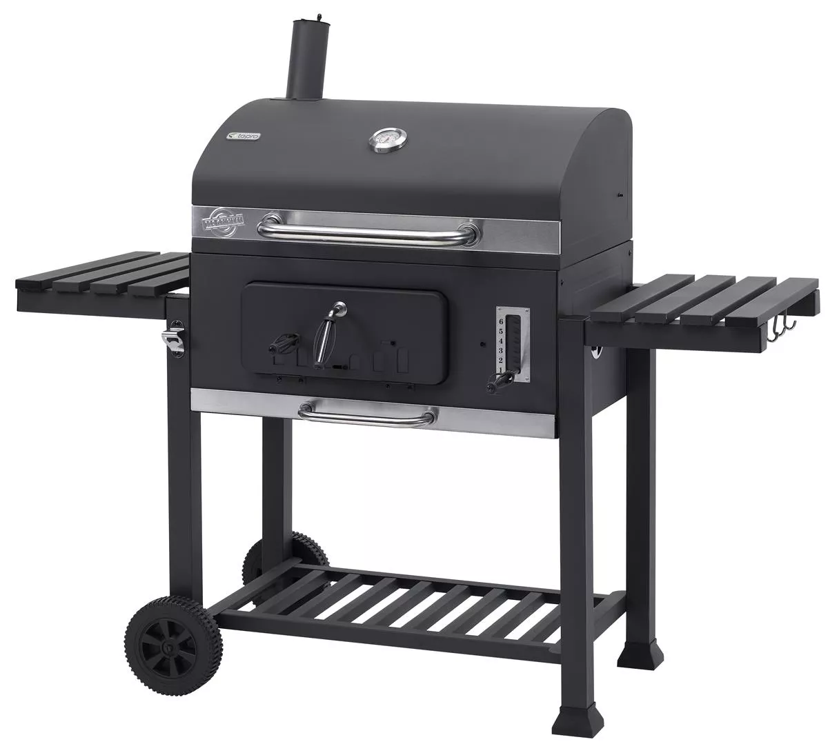 Tepro Holzkohlengrill Grillwagen Toronto XXL