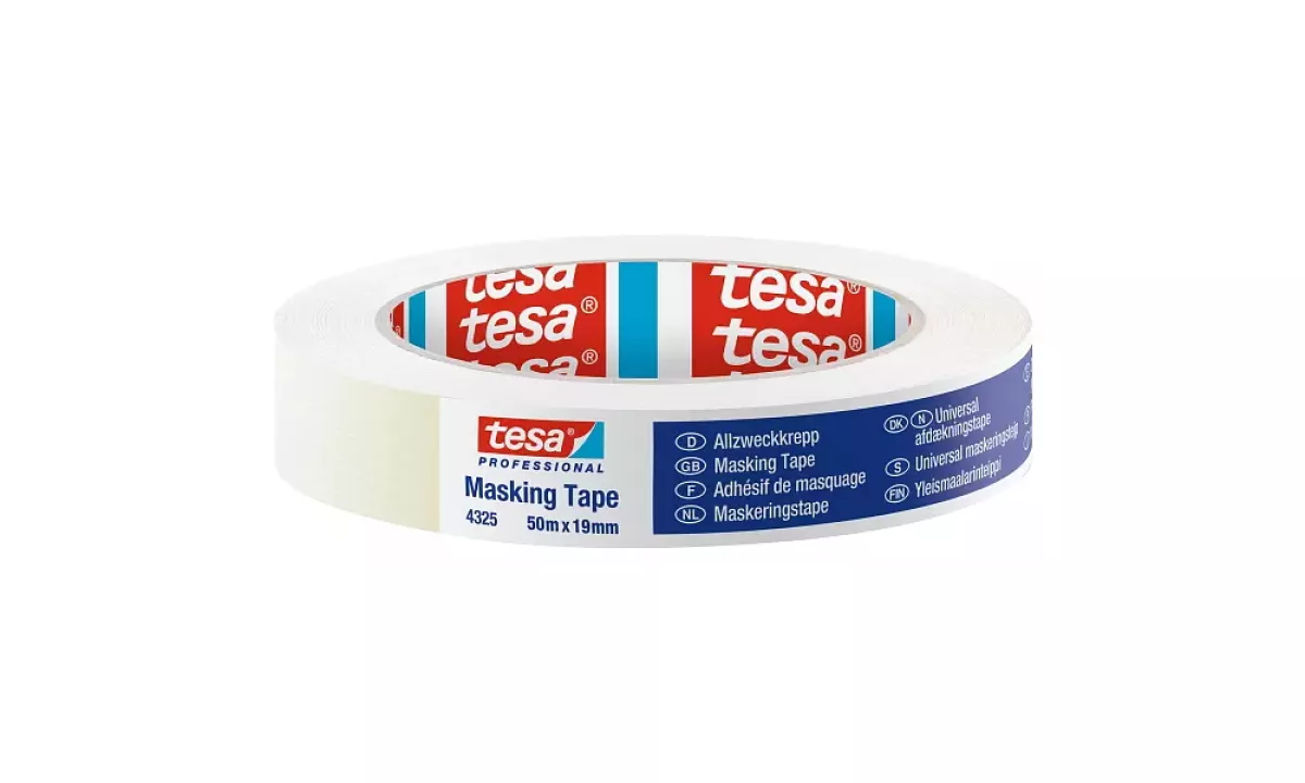 tesa 04325 50m:19mm Allzweckband Abdeckband Klebeband
