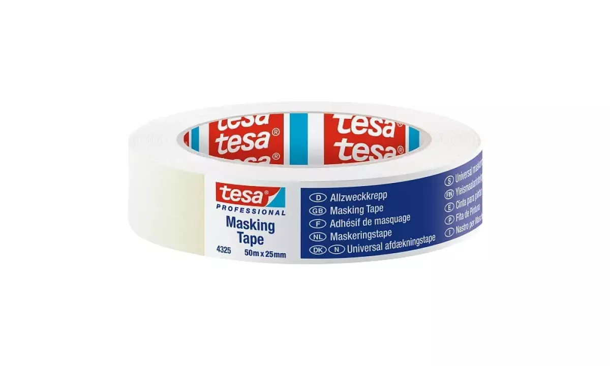 tesa 04325 50m:25mm Allzweckband Abdeckband Klebeband