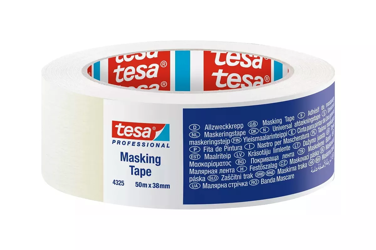 tesa 04325 50m:38mm Allzweckband Abdeckband Klebeband