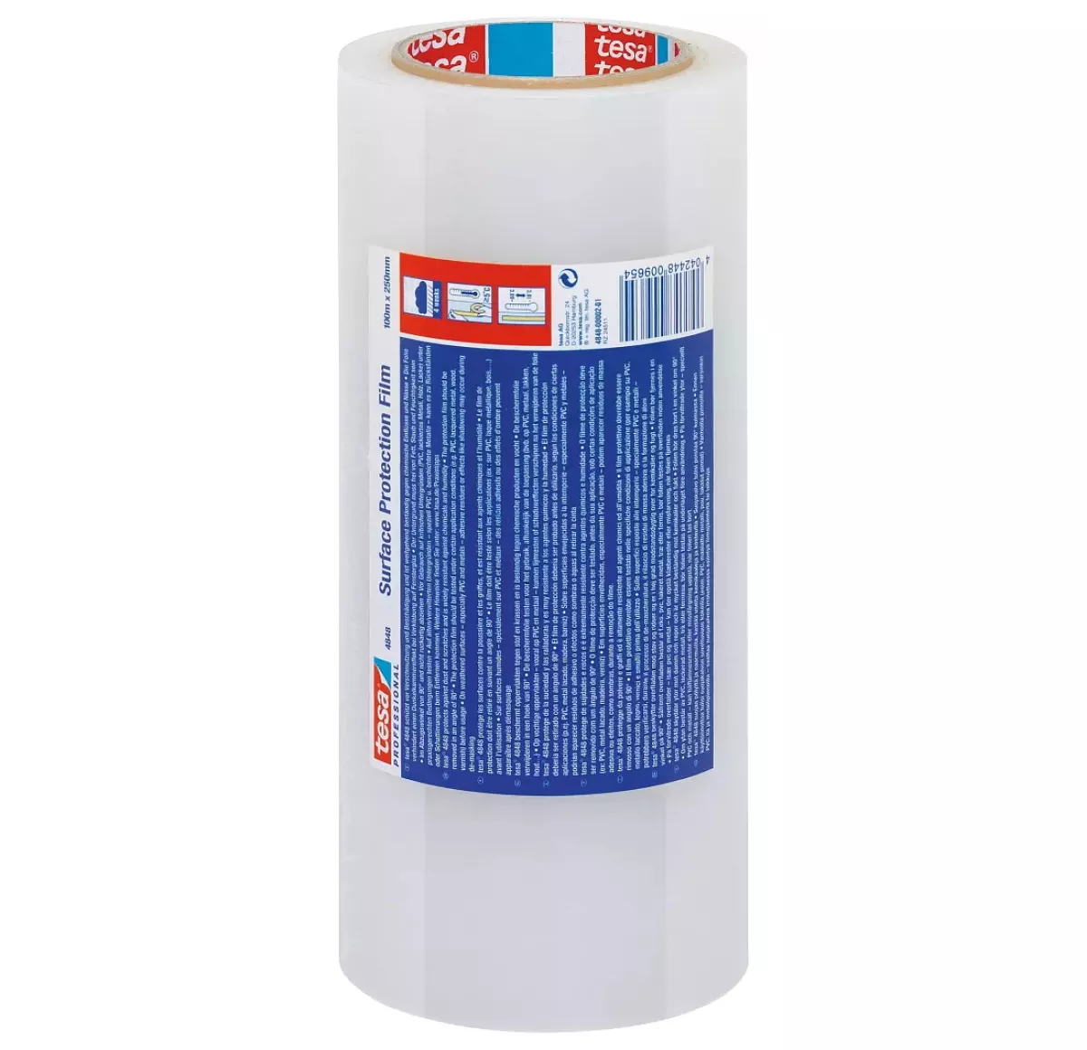 tesa 04848 100m:250mm PE Folie PV1 Schutzfolie