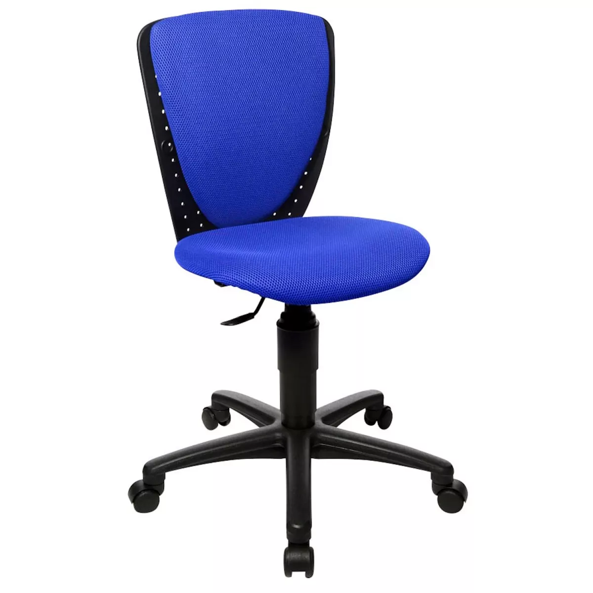 Topstar Kinderdrehstuhl High S'cool -Stoff blau, Gestell schwarz