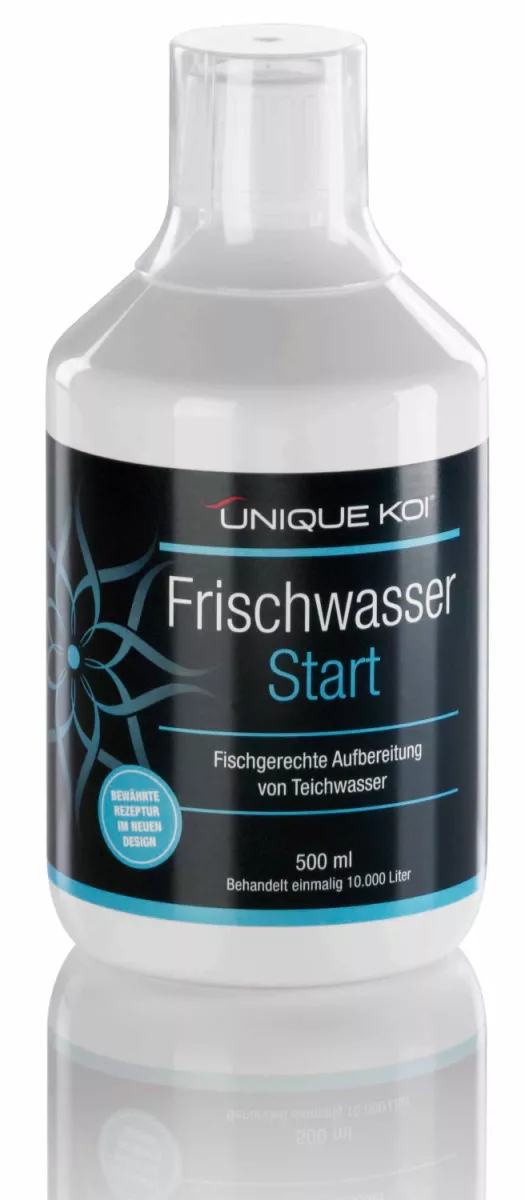 Unique Koi Frischwasserstart Teichwasser Gartenteich 500 ml