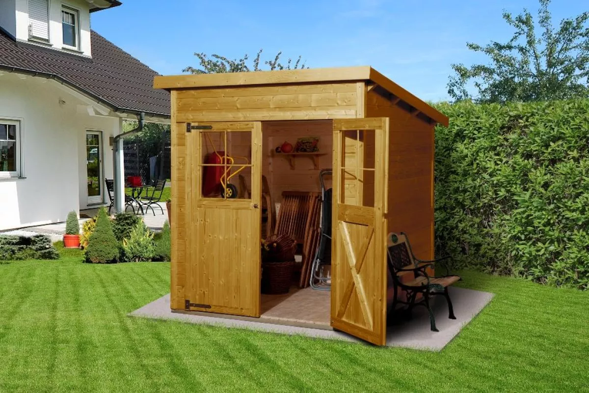 Weka Gartenhaus 325 Gr.1, lasiert 198 x 148 cm