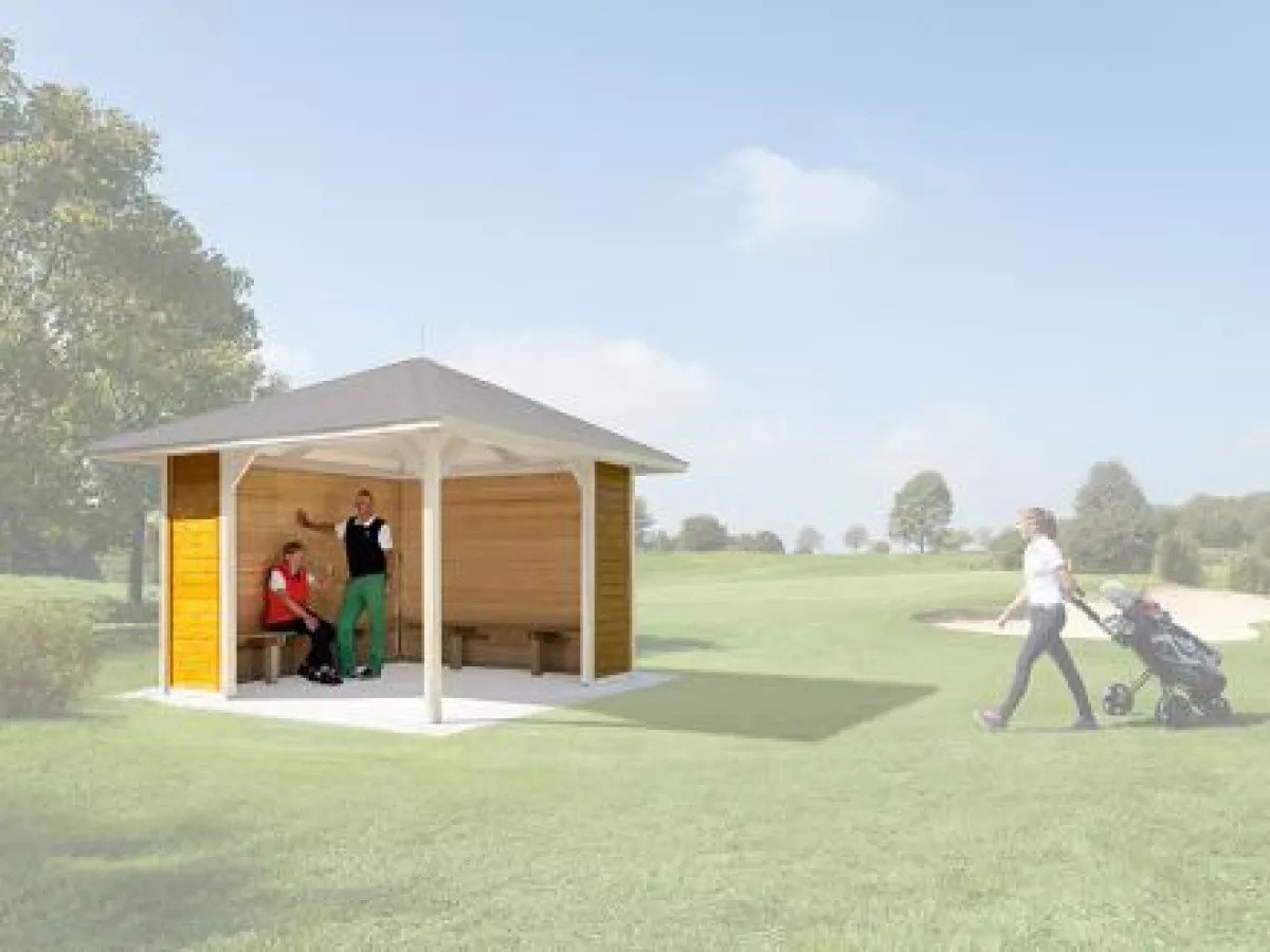 Weka Sitzgelegenheit Bank für Gartenoase 651 Gr.1