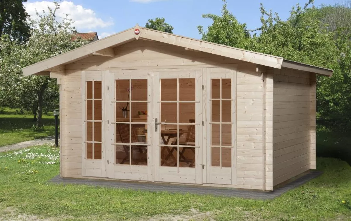 Weka Weekendhaus 137 Gr.1, V60 380 x 300 cm