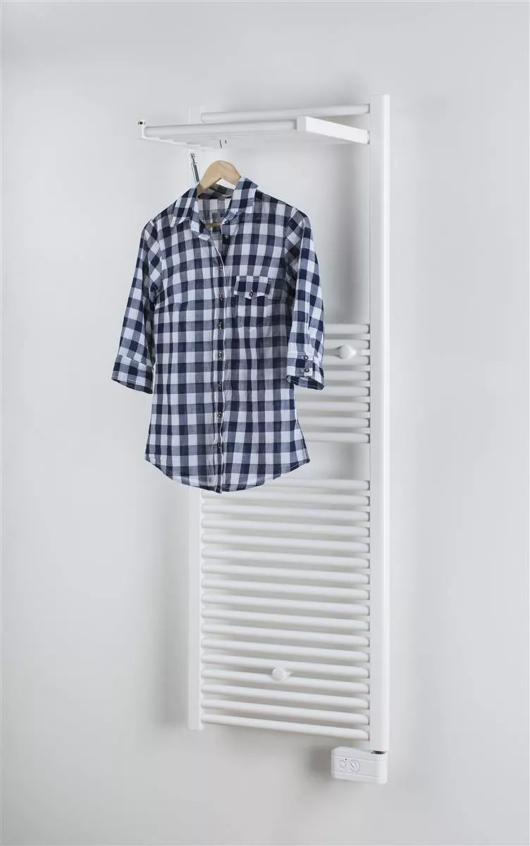 Ximax Bad-Heizkörper Handtuchwärmer 3 in 1 Funktion Bianca-E 152,8 x 50 cm 680-730W weiss