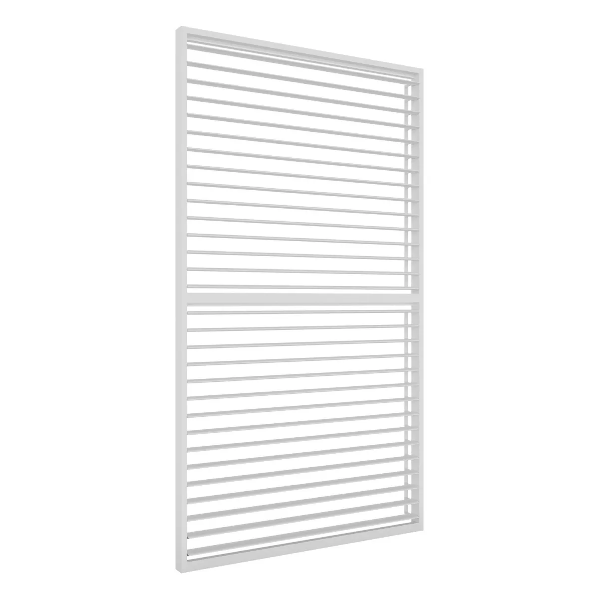 Ximax Pergola Shade Lamellenwand Weiss 123 cm