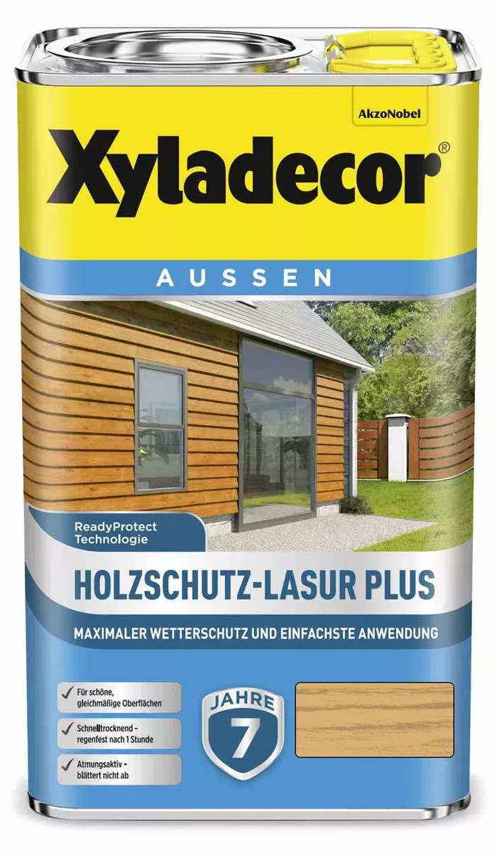 Xyladecor Holzschutz-Lasur Plus Farblos 2,5 L